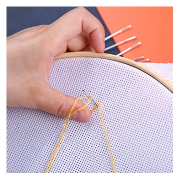 🆕 15 PCs Big Eye Stainless Steel Sewing Needle’s - Picture 5 of 7